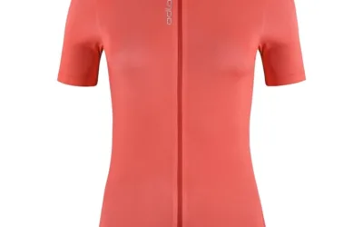 Odlo Dámský cyklistický dres  T-shirt s/u collar s/s full zip ZEROWEIG