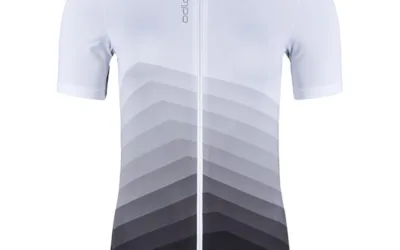 Odlo Dámský cyklistický dres  T-shirt s/u collar s/s full zip ZEROWEIG