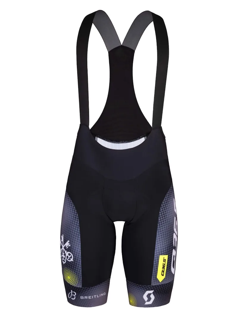 Q36.5 Pánské cyklistické kraťasy Pro Cycling Team Bib Shorts